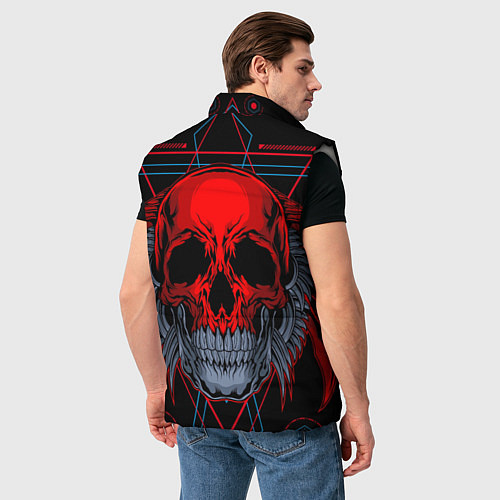 Мужской жилет Megadeth / 3D-Светло-серый – фото 4