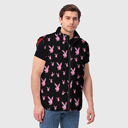 Мужской жилет Playboy, цвет: 3D-красный — фото 2