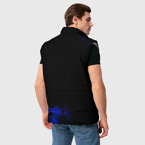 Мужской жилет Porsche / 3D-Светло-серый – фото 4