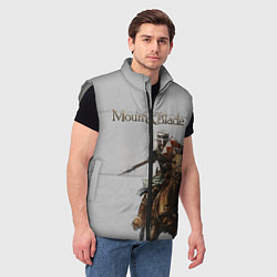 Мужской жилет Mount and Blade, цвет: 3D-светло-серый — фото 2