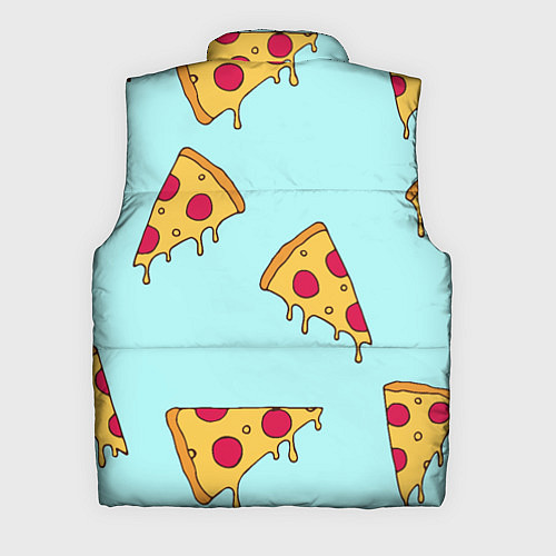 Мужской жилет Ароматная пицца / 3D-Красный – фото 2