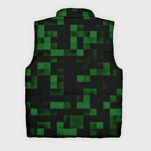 Мужской жилет Minecraft Creeper / 3D-Красный – фото 2