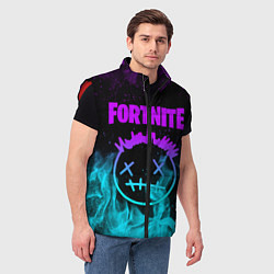 Мужской жилет FORTNITE X TRAVIS SCOTT, цвет: 3D-красный — фото 2