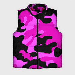 Мужской жилет Цветной камуфляж, цвет: 3D-красный