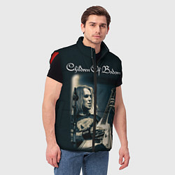Мужской жилет Children of Bodom 20, цвет: 3D-красный — фото 2