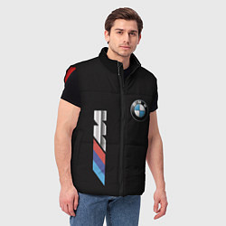 Мужской жилет BMW, цвет: 3D-красный — фото 2