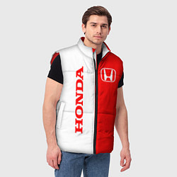Мужской жилет HONDA, цвет: 3D-красный — фото 2