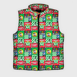 Мужской жилет Микки Маус, цвет: 3D-красный