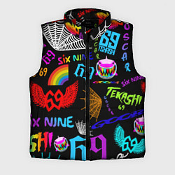 Мужской жилет 6IX9INE, цвет: 3D-красный