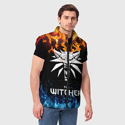 Мужской жилет The Witcher, цвет: 3D-красный — фото 2