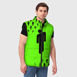 Мужской жилет BILLIE EILISH БИЛЛИ АЙЛИШ, цвет: 3D-черный — фото 2