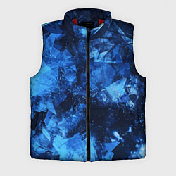 Мужской жилет Blue Abstraction, цвет: 3D-красный
