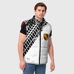 Мужской жилет PORSCHE, цвет: 3D-красный — фото 2