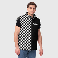 Мужской жилет NASA, цвет: 3D-светло-серый — фото 2