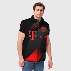 Мужской жилет FC Bayern Munchen, цвет: 3D-черный — фото 2