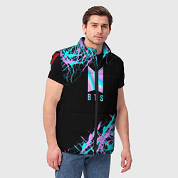 Мужской жилет BTS, цвет: 3D-красный — фото 2