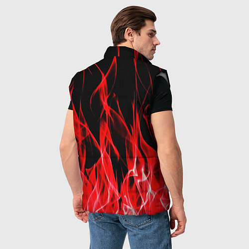 Мужской жилет YOU DIED / 3D-Светло-серый – фото 4