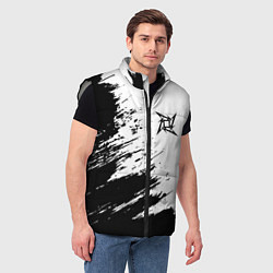 Мужской жилет METALLICA МЕТАЛЛИКА, цвет: 3D-светло-серый — фото 2