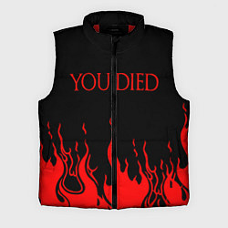 Мужской жилет YOU DIED, цвет: 3D-красный