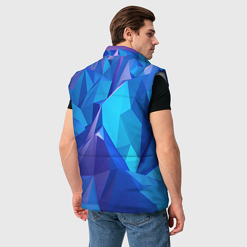 Мужской жилет NEON CRYSTALLS / 3D-Светло-серый – фото 4