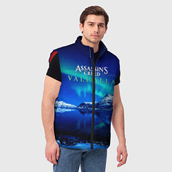 Мужской жилет ASSASSINS CREED VALHALLA, цвет: 3D-красный — фото 2
