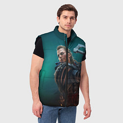 Мужской жилет ASSASSINS CREED VALHALLA, цвет: 3D-черный — фото 2