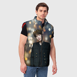 Мужской жилет MIN YOONGI, цвет: 3D-красный — фото 2