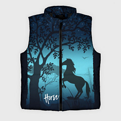 Мужской жилет Конь, цвет: 3D-черный