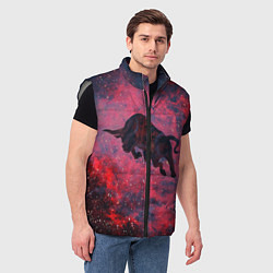 Мужской жилет Бык, цвет: 3D-светло-серый — фото 2