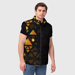 Мужской жилет Geometry, цвет: 3D-черный — фото 2