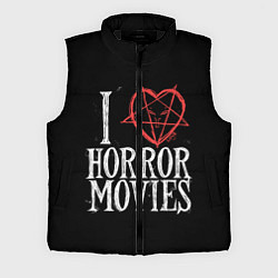 Мужской жилет I Love Horror Movies, цвет: 3D-черный