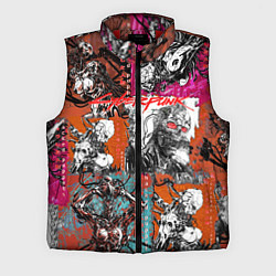 Мужской жилет Cyberpunk 2077, цвет: 3D-красный