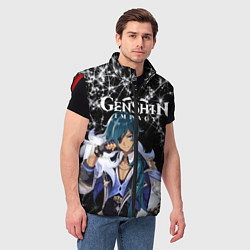 Мужской жилет Enshin Impact, цвет: 3D-красный — фото 2