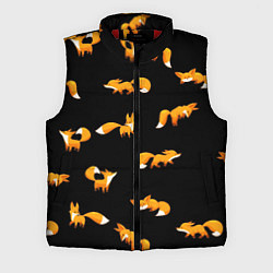 Мужской жилет Лисы, цвет: 3D-красный