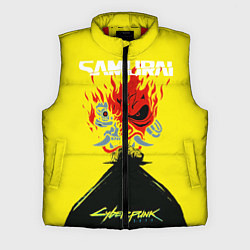 Мужской жилет Киберпанк 2077 Киану на спине, цвет: 3D-красный