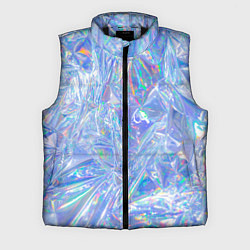 Мужской жилет 3d ice glitch, цвет: 3D-черный
