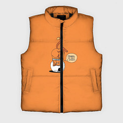 Мужской жилет Хьюстон, у нас проблемы!, цвет: 3D-черный
