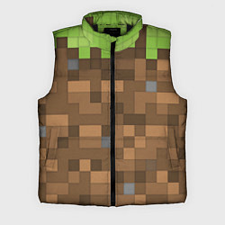 Мужской жилет Minecraft камуфляж, цвет: 3D-черный