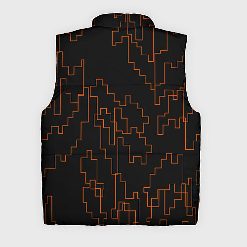 Мужской жилет Cs:go - Fnatic 2021 Bootcamp / 3D-Красный – фото 2