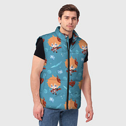 Мужской жилет Чиби Чайльд, цвет: 3D-черный — фото 2