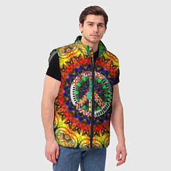 Мужской жилет Хиппи, цвет: 3D-светло-серый — фото 2