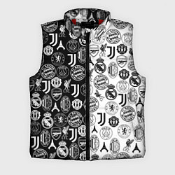 Мужской жилет ЛОГОТИПЫ ФУТБОЛЬНЫХ КОМАНД, цвет: 3D-красный