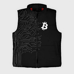 Мужской жилет БИТКОИН BITCOIN, цвет: 3D-красный