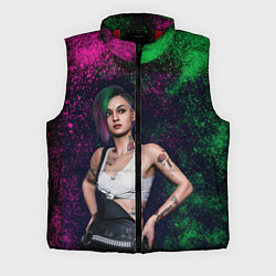 Мужской жилет ДЖУДИ АЛЬВАРЕС CYBERPUNK, цвет: 3D-красный