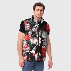 Мужской жилет ТЕТРАДЬ СМЕРТИ, цвет: 3D-черный — фото 2
