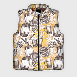 Мужской жилет Пиво Beer, цвет: 3D-красный