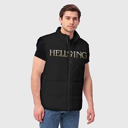 Мужской жилет Hellsing, цвет: 3D-черный — фото 2