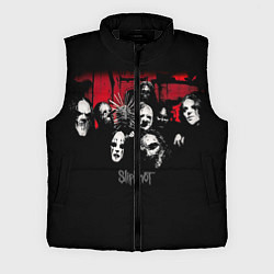 Мужской жилет Slipknot Группа, цвет: 3D-черный