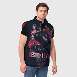 Мужской жилет Обитель зла, цвет: 3D-красный — фото 2