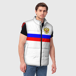 Мужской жилет СБОРНАЯ РОССИИ 2021, цвет: 3D-красный — фото 2